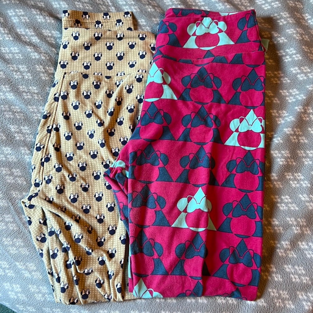 Minnie Mouse lularoe leggings